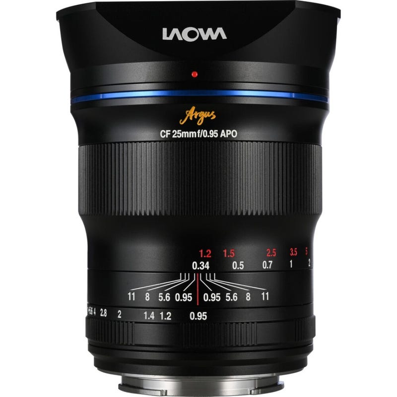 Laowa Argus 25mm f/0.95 CF APO Lens - Fujifilm X | Camera House