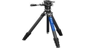 Leofoto LY-224C Mr.Y Series Carbon Fibre Tripod + BV-0R Fluid Head + LB-38 Levelling
