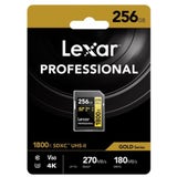 Lexar Professional 1800X SDXC UHS-II SD Card Capacity: 256GB