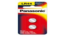 Panasonic LR44 Button Cell Alkaline Battery 2Pk