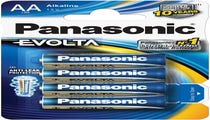 Panasonic Evolta AA 4 Pack Alkaline Battery