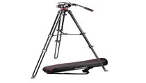Manfrotto MVT502AM-1 Tripod Kit w/ Fluid Video Head includes Carry Bag