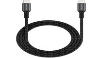 MICRODIA ExeCable Tweed PD240W 1.0m USB-C to USB-C Cable - Charcoal