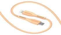 MICRODIA Fruitywire Liquid Silicon PD60W 2.6m USB-C to Lightning Cable - Peach