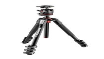 Manfrotto MK190XPRO4 Ball Head Tripod & MHXPRO-BHQ2 Plate 4 Section Tripod Kit