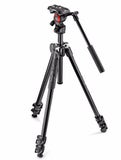 Manfrotto MK290LTA3-V 3 Section - Tripod Kit with Fluid Video Head