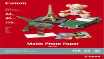 Canon MP101A3 40 Sheets A3 170gsm Matte Photo Paper