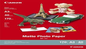 Canon MP101A3 40 Sheets A3 170gsm Matte Photo Paper