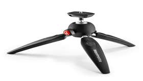 Manfrotto Mini Pixi EVO Black - 2 Section Tripod with Ball Head