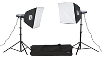 Metz Mecastudio SL-400 SB-II Twin Head Studio Lighting Kit