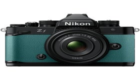 Nikon Z f Black Mirrorless Camera (Teal Blue) with Z 40mm f/2 (SE)