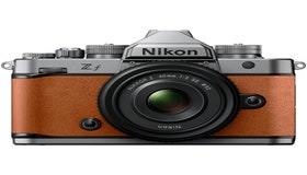 Nikon Z f Silver Mirrorless Camera (Cognac Brown) with Z 40mm f/2 (SE) Lens