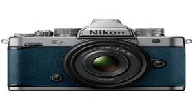 Nikon Z f Silver Mirrorless Camera (Indigo Blue) with Z 40mm f/2 (SE) Lens
