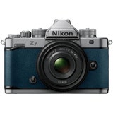 Nikon Z f Silver Mirrorless Camera (Indigo Blue) with Z 40mm f/2 (SE) Lens