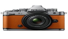 Nikon Z f Silver Mirrorless Camera (Sunset Orange) with Z 40mm f/2 (SE) Lens
