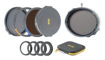 NiSi JetMag Pro VND 1-9 Stops VND Mist Creative 82MAG Magnetic Filter Kit (1–5 Stops True Color VND, FS ND 4 Stops, 1/8 Black Mist, 67mm/72mm/77mm/82mm Adaptors, Front Cap, Back Cap, Caddy Pouch)
