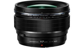 Olympus M.Zuiko PRO 17mm f/1.2 Black Lens