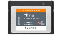 ProMaster Cfexpress Type B 1TB Advanced 1300 MB/s min write speed 1730 MB/s Read sp.
