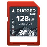 ProMaster SDXC Rugged CINE 128GB 300MB/s UHS-II U3 V90 Professional Memory Card