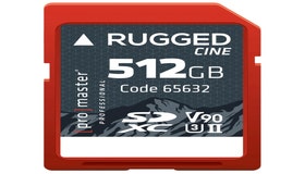 ProMaster SDXC Rugged CINE 512GB 300 MB/s UHS-II U3 V90 Professional Memory Card