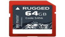 ProMaster SDXC Rugged CINE 64G B 300MB/s UHS-II U3 V90 Profe ssional Memory Card