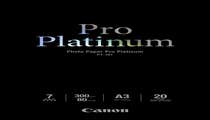 Canon Pro Platinum A3 Photo Paper - 20 pack