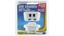 Jackson Outbound Multi-Adaptor +2 uSB - suits Europe/USA/UK