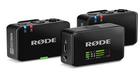 Rode Wireless GO III Dual Channel Compact Wireless Microphone System (2.4 GHz)
