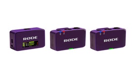Rode Wireless GO III - Purple Compact Wireless Microphone System