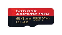SanDisk Extreme Pro MicroSDXC 64GB 200MB/s R, 90MB/s W, V30 Memory Card + Adapter