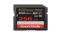 SanDisk Extreme Pro SDXC 256GB 200MB/s R, 140MB/s W, V30, U3, C10 Memory Card
