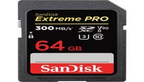 SanDisk Extreme Pro SDXC 64GB 300MB/s UHS-II U3 Memory Card