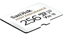 SanDisk High Endurance microSDHC 256GB - 100MB/s R, 40MB/s Memory Card + Adapter