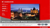 Canon SG201A3 20 Sheets, 260gsm Semi Gloss Photo Paper