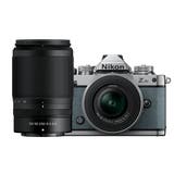 Nikon Z fc Chalk Blue w/ Nikkor Z 16-50mm & Z 50-250mm VR Lens Mirrorless Camera