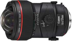 Canon TS-E 17mm f/4L Tilt-Shift Lens