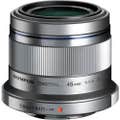 Olympus M.Zuiko 45mm f/1.8 Silver Portrait Lens
