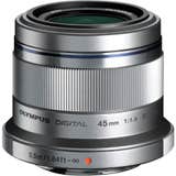 Olympus M.Zuiko 45mm f/1.8 Silver Portrait Lens
