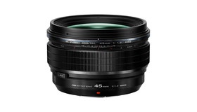 OM SYSTEM PRO 45mm f/1.2 Black Lens