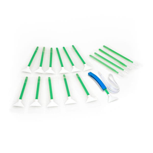 VisibleDust Green Ultra MXD-100 1.3x Vswabs (12 Pack) BONUS CurVswab ...