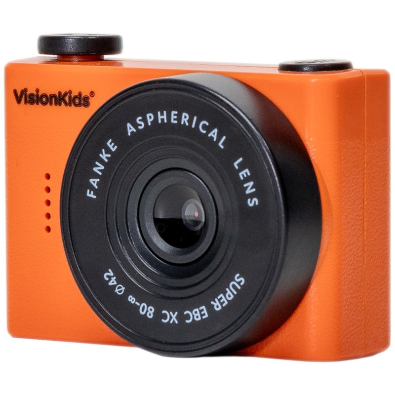 Visionkids HappiCAMU Nano Kids Camera - Tangerine | Camera House