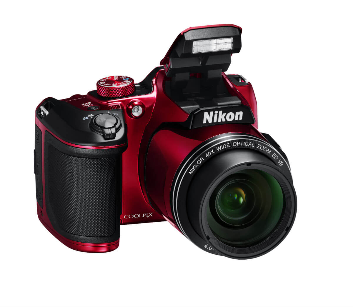 Nikon Coolpix B500 Red Digital Compact Camera Camera House