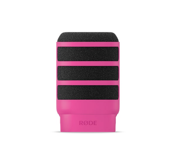 Rode Pink Pop filter for PodMic or PodMic USB | Camera House