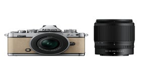 Nikon Z fc Sand Beige kit with Nikkor Z 16-50mm VR and Z 50-250 mm VR Lens 