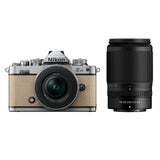 Nikon Z fc Sand Beige kit with Nikkor Z 16-50mm VR and Z 50-250 mm VR Lens