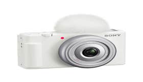 Sony ZV-1F White Digital Vlog Camera