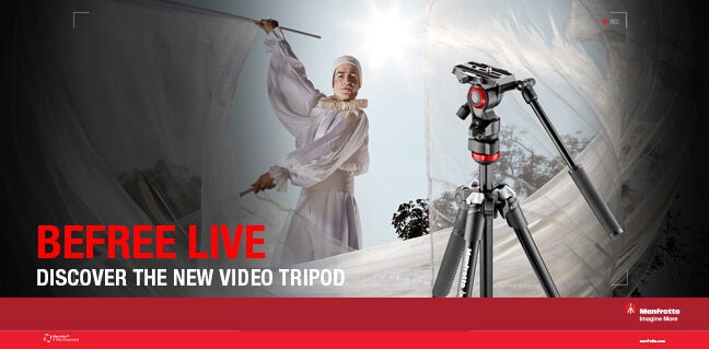 Manfrotto BeFree Live tripod