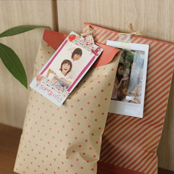 instant photo gift tags