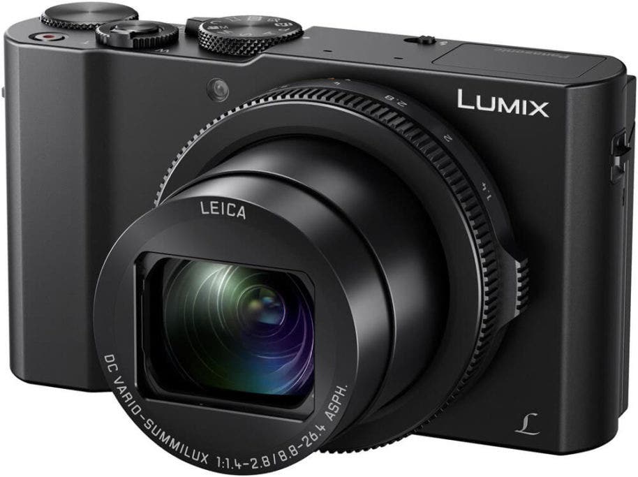 A Panasonic Lumix LX10 compact digital camera