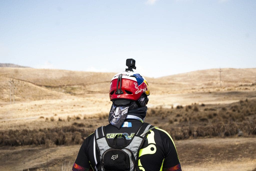 racer-straps-gopro-to-helmet-pre-race